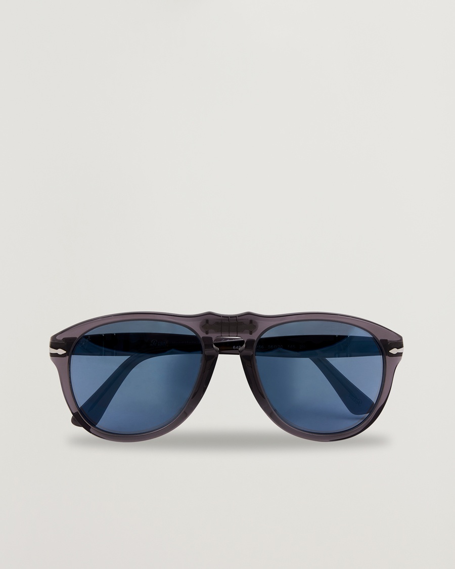 Persol 0PO0649 Sunglasses Transparent Grey – Gris