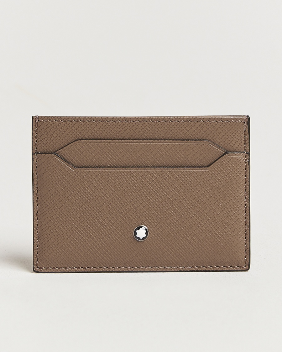 Montblanc Sartorial Card Holder 5cc Mastic – Marrón