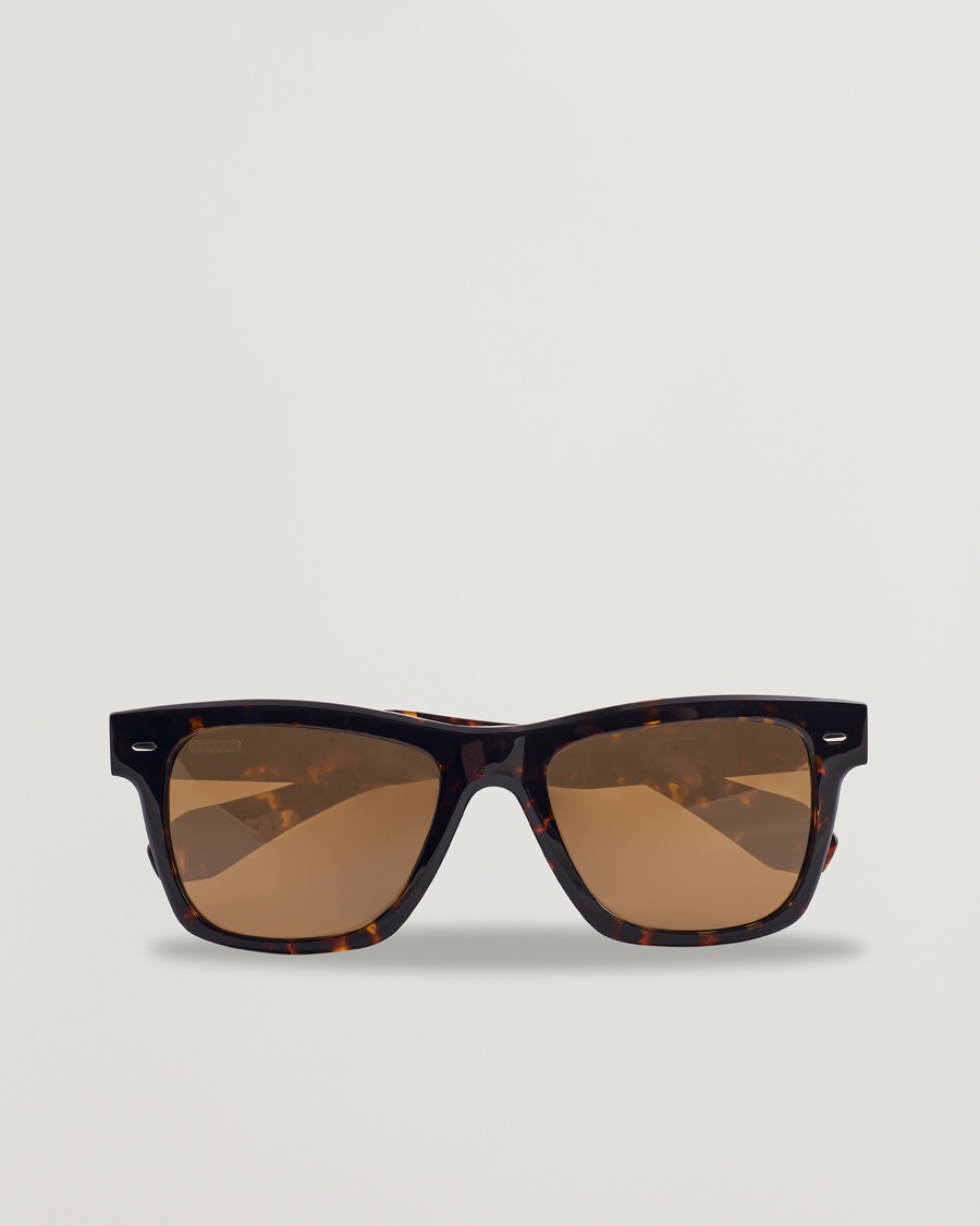 Oliver Peoples No.4 Polarized Sunglasses Atago Tortoise – Marrón