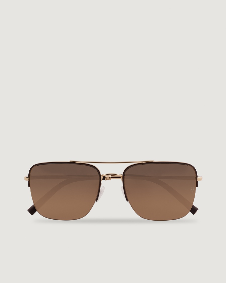 Oliver Peoples R-2 Sunglasses Umber/Gold – Marrón