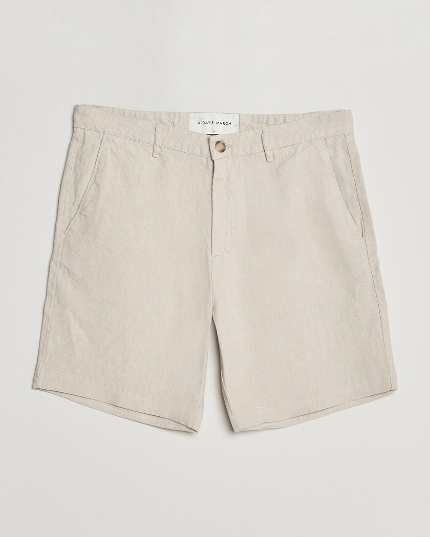A Day's MarchLuny Linen ShortsOyster46 - Taglia: 46 - Colore: Beige