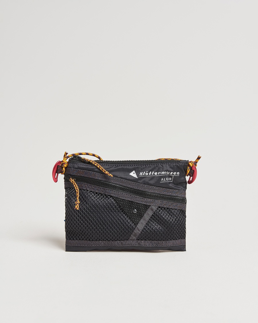 Klättermusen Algir Accessory Bag Small Raven – Negro