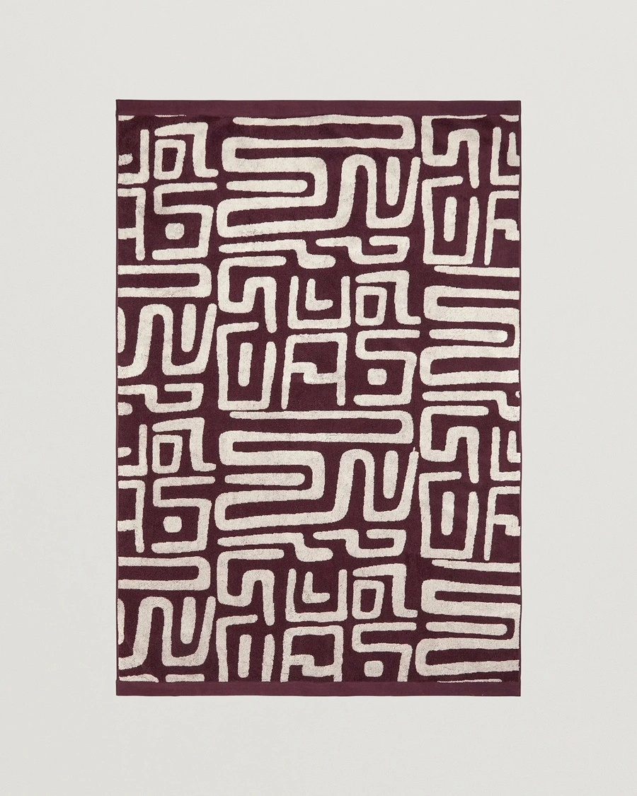 OAS Kalahara Towel Brown/Beige – Beige