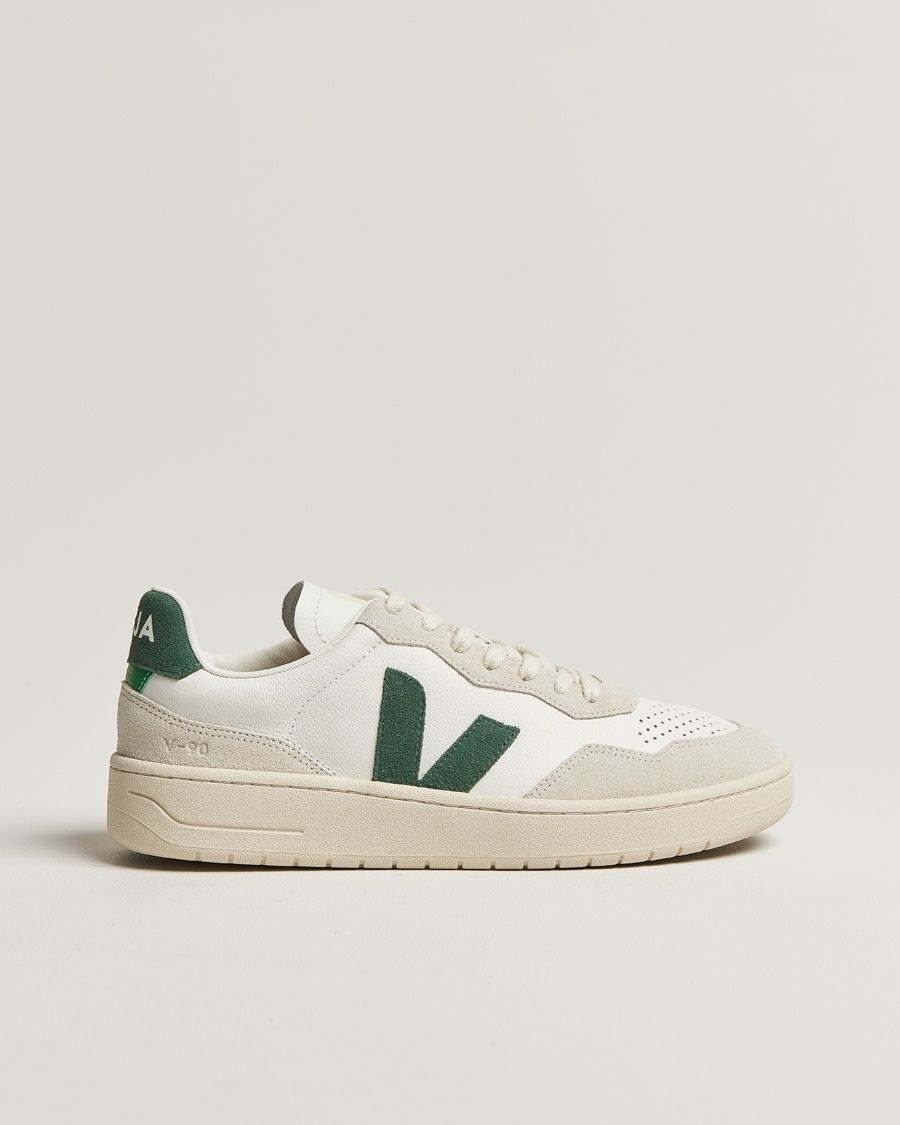 Veja V-90 Sneaker Extra White/Cyprus – Blanco