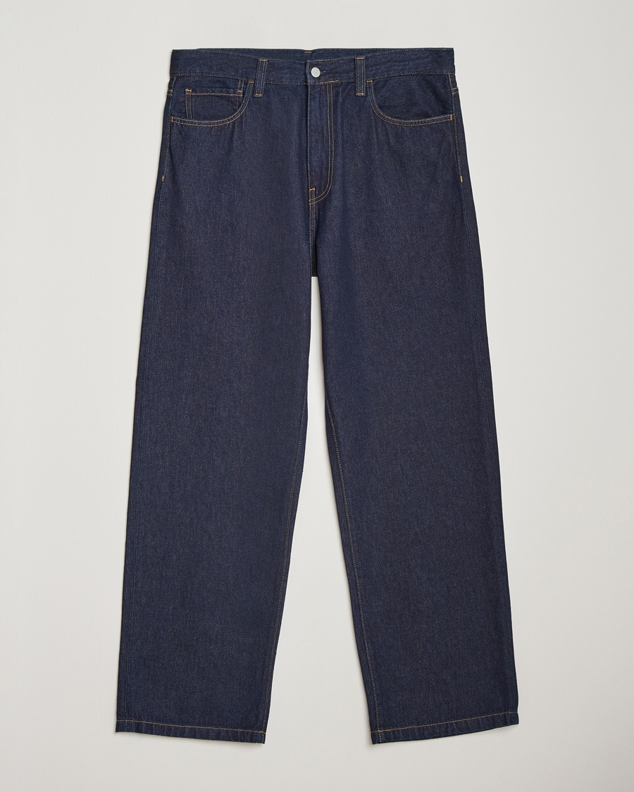 Carhartt WIP Landon Pant Robertson Denim Blue Rinsed – Azul