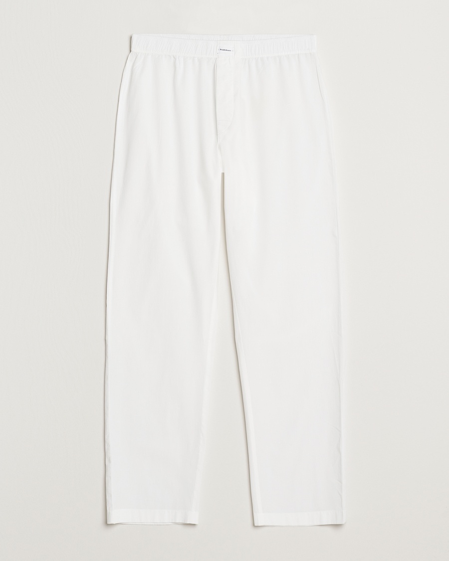 Bread & Boxers Woven Pyjama Pant White – Blanco