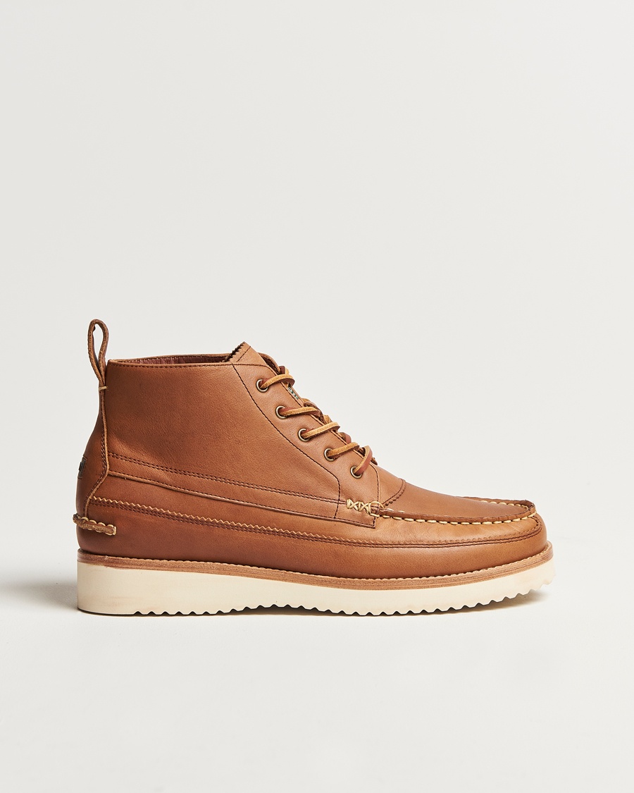 Polo Ralph Lauren Ranger Leather Boots Polo Tan – Marrón