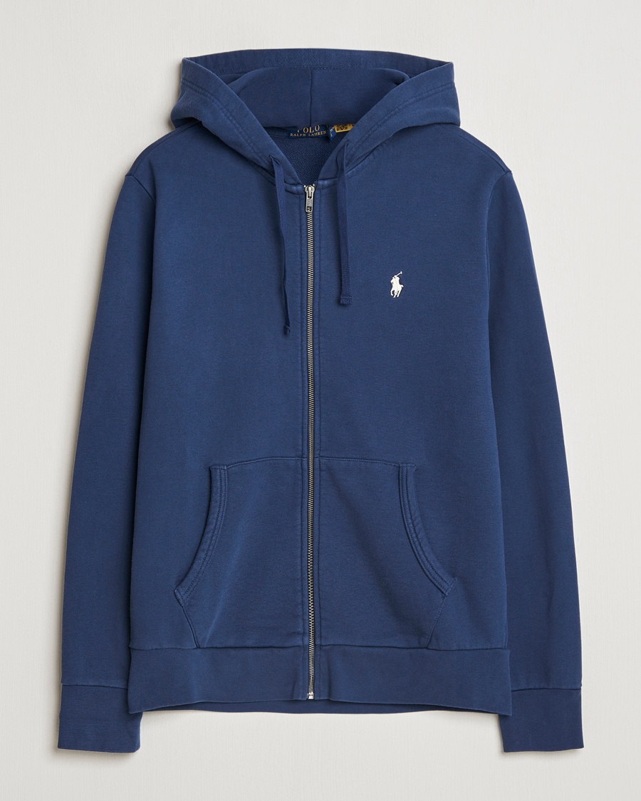 Polo Ralph Lauren Loopback Terry Full-Zip Hoodie Cruise Navy – Azul
