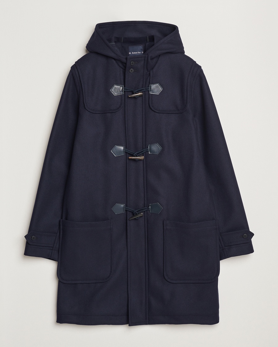 Armor-lux Quimper Duffle Coat Navy – Azul