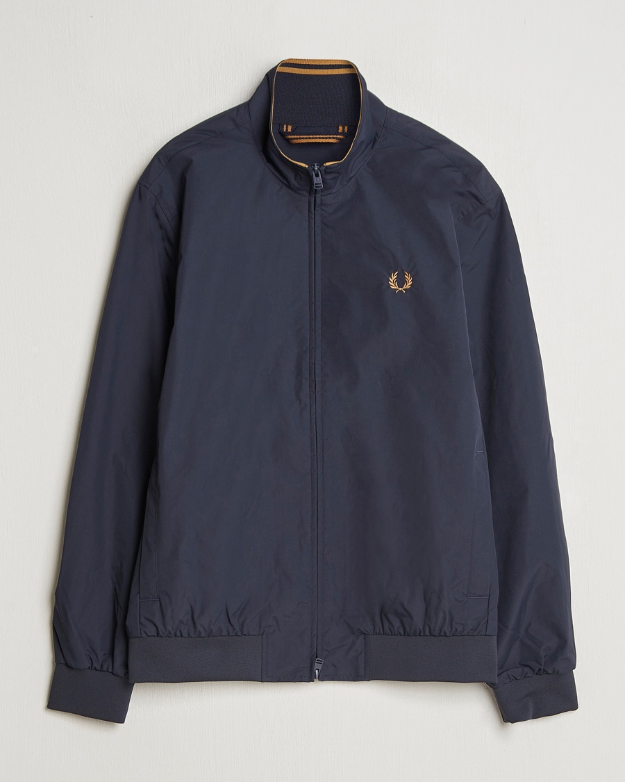 Fred Perry Brentham Jacket Navy – Azul