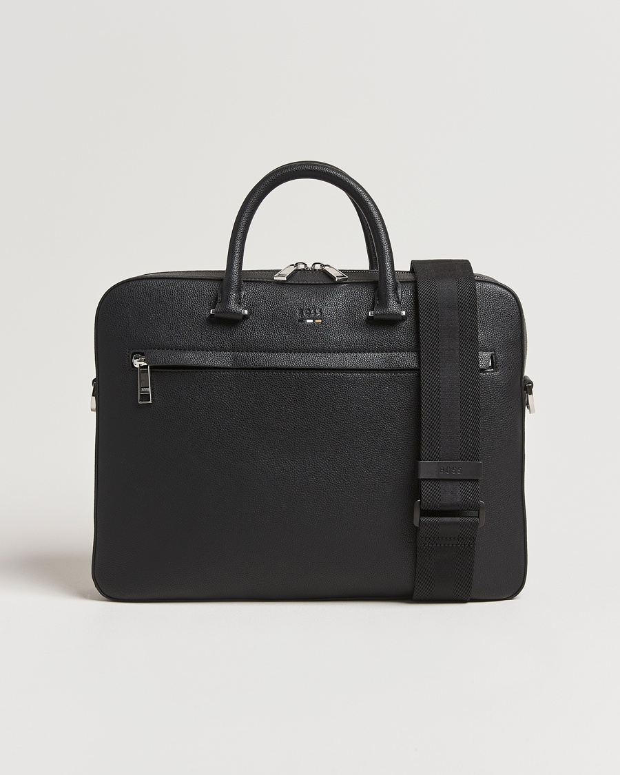 BOSS BLACK Ray Document Case Black – Negro