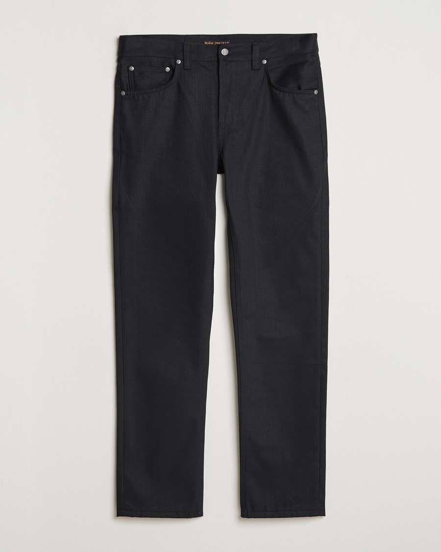 Nudie Jeans Gritty Jackson Jeans Dry Ever Black – Negro