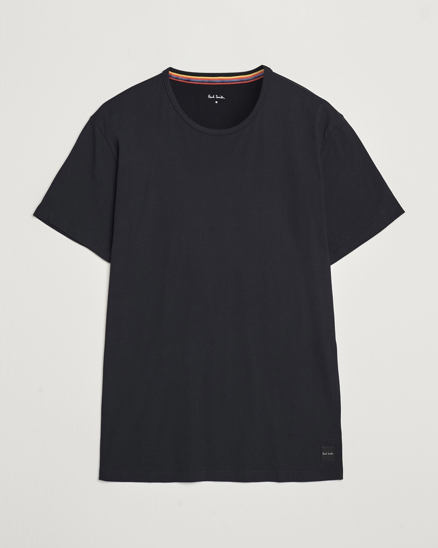Paul Smith Artist Rib Crew Neck T-Shirt Black – Negro
