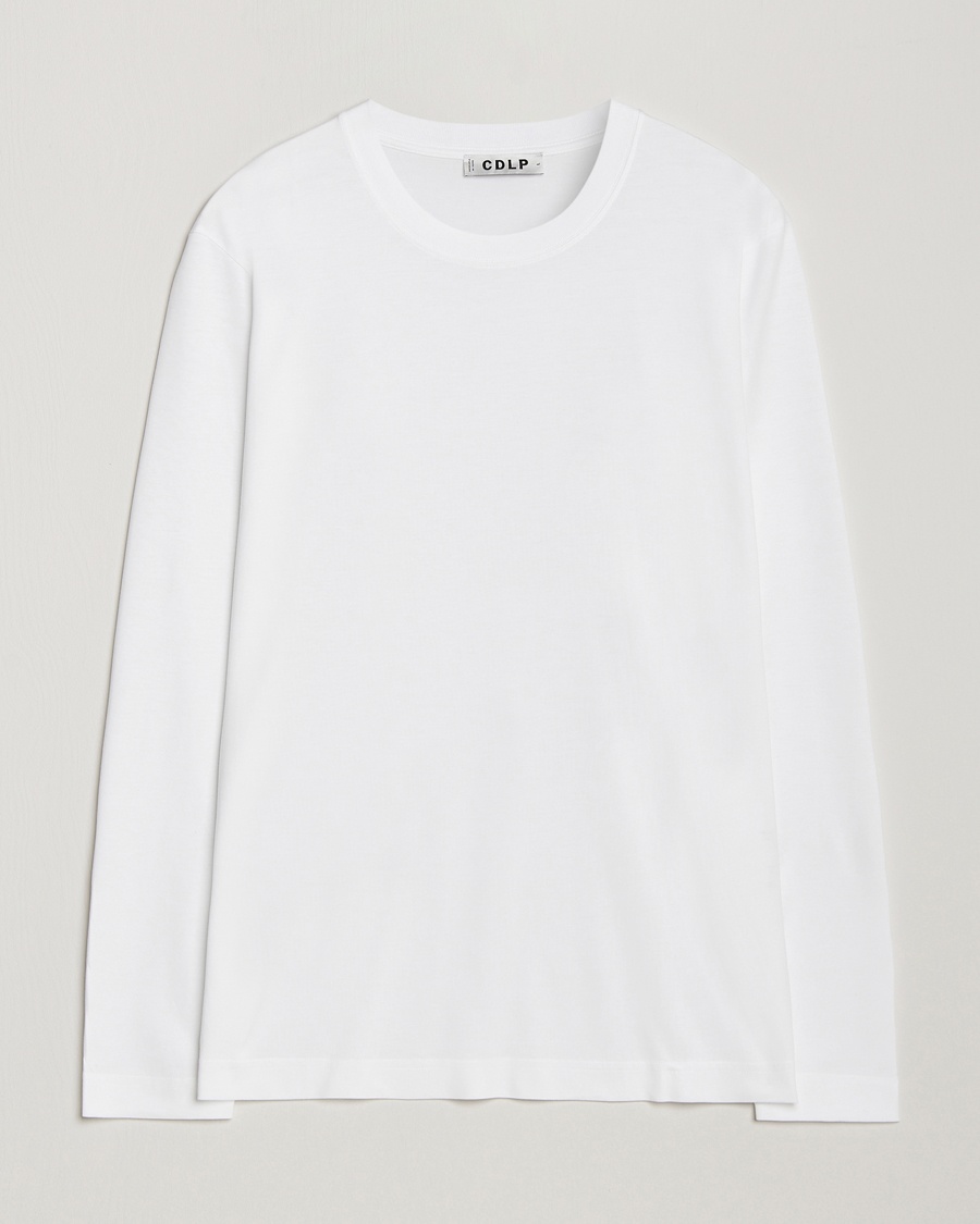 CDLP Midweight Long Sleeve T-Shirt White – Blanco