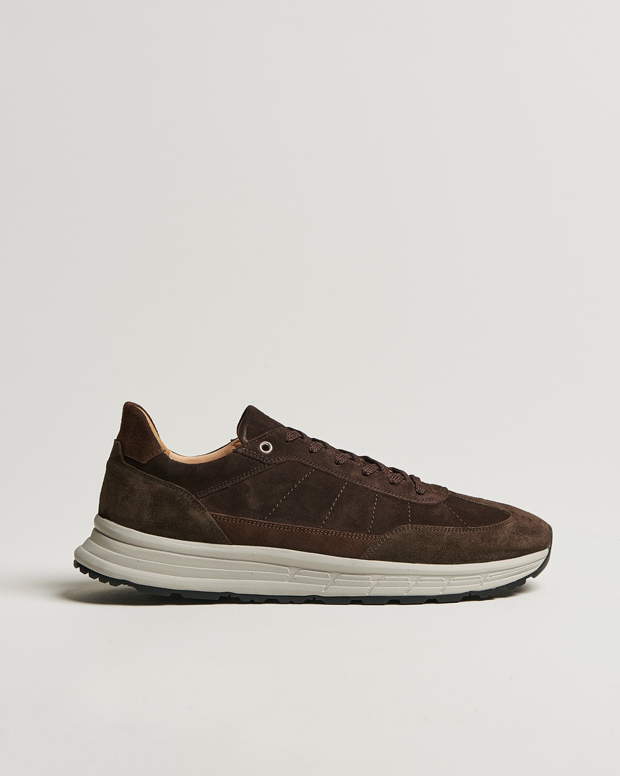 CQP Renna Suede Runner Dark Brown – Marrón