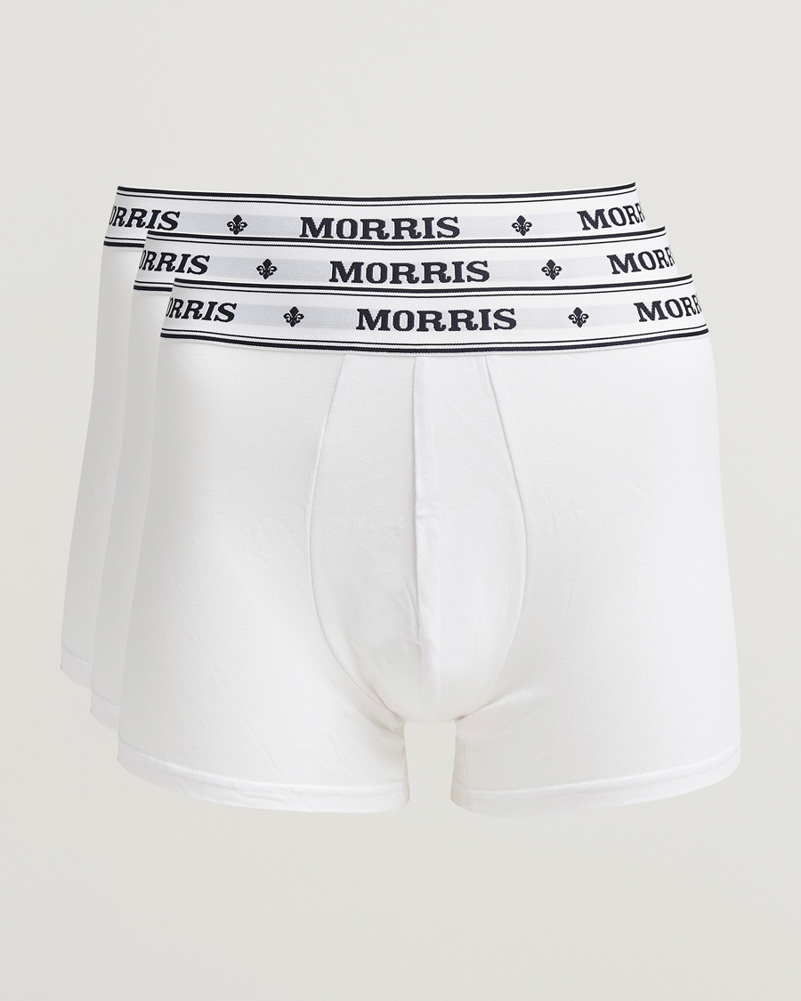 Morris Boxer Brief 3-Pack White – Blanco