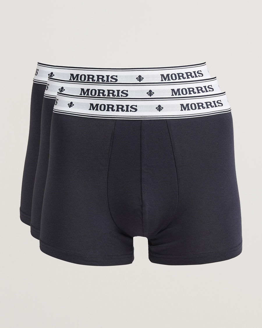 Morris Boxer Brief 3-Pack Old Blue – Azul