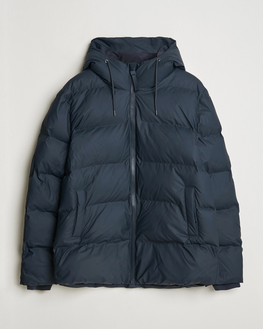 RAINS Alta Puffer Jacket Navy – Azul