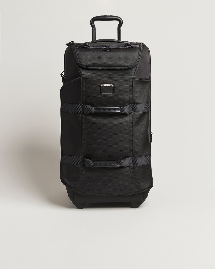 TUMI Alpha Bravo Expandable Wheeled Duffle Black – Negro