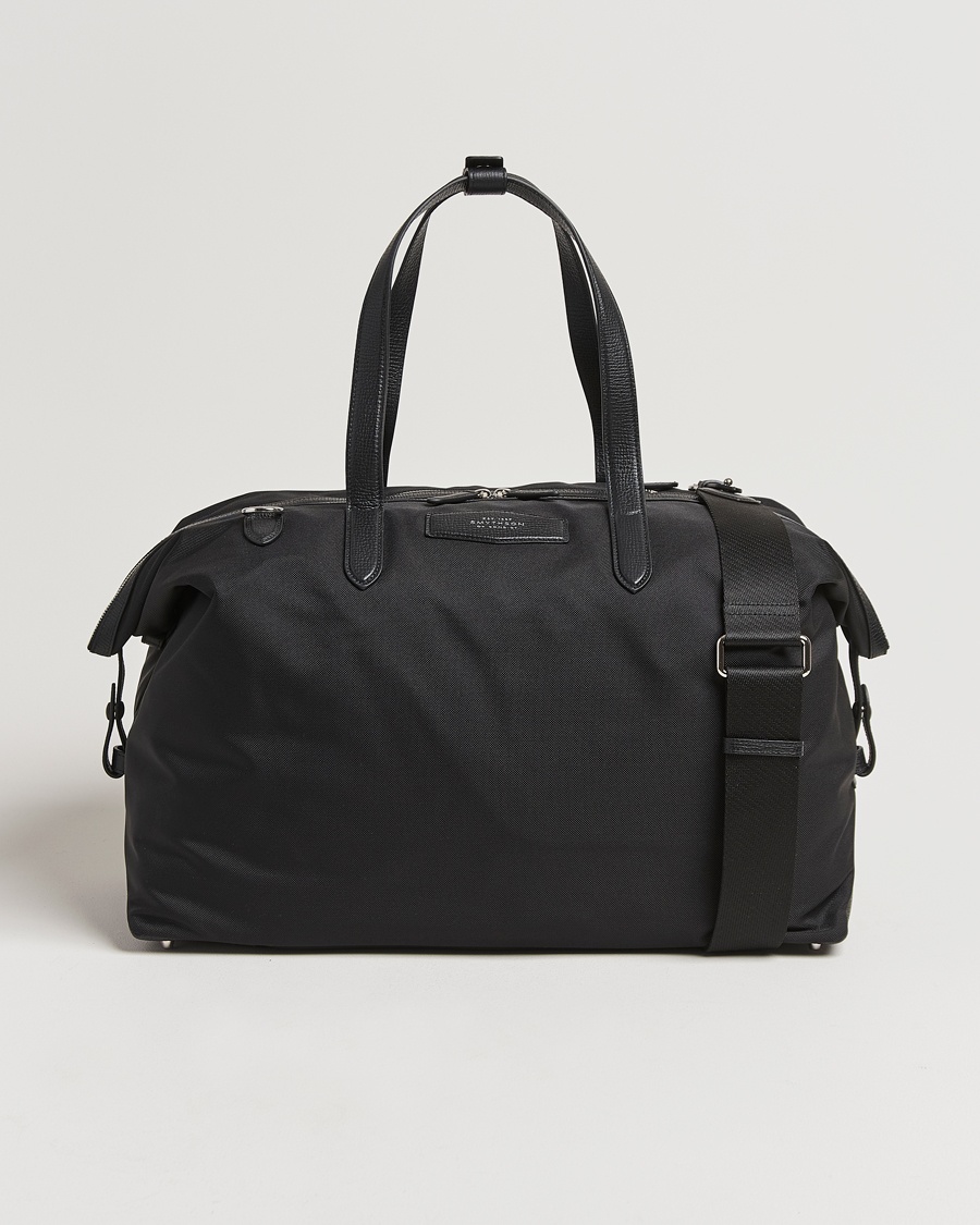 Smythson Canvas Norton Travel Bag Black – Negro