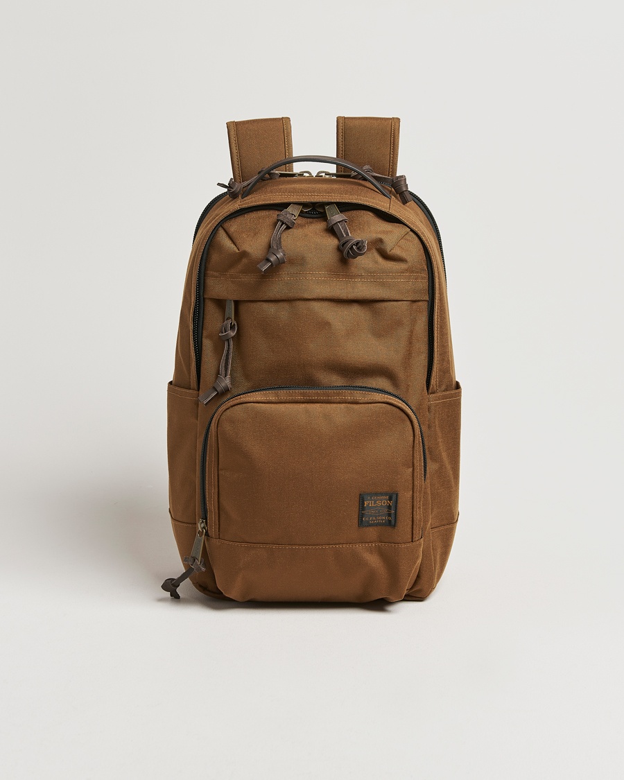 Filson Dryden Cordura Nylon Backpack Whiskey – Marrón