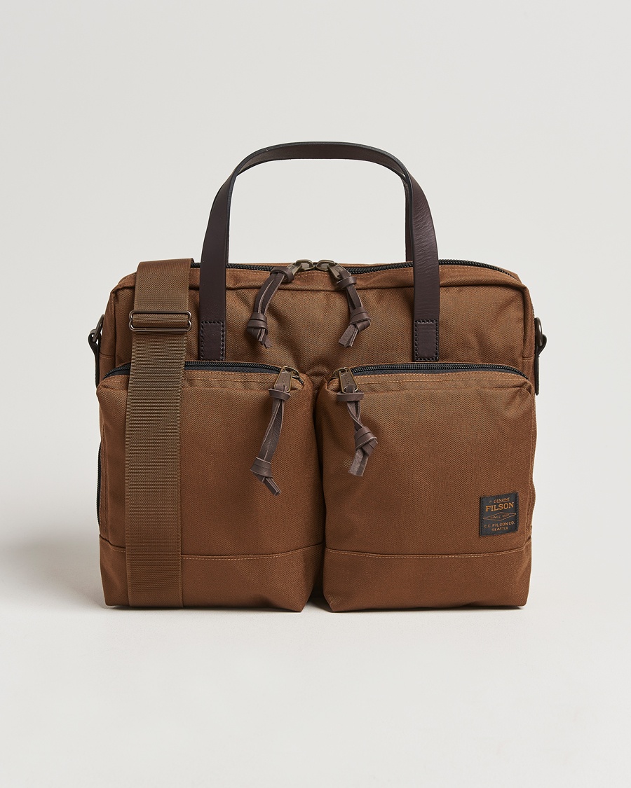 Filson FilsonDryden Cordura Nylon BriefcaseWhiskey – Marrón