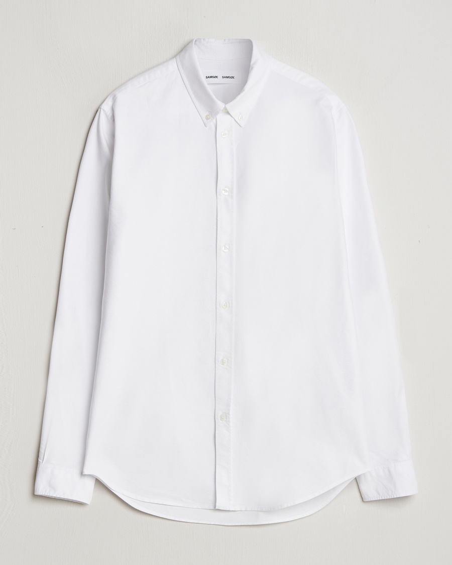 Samsøe Samsøe Saliam Oxford Shirt White – Blanco