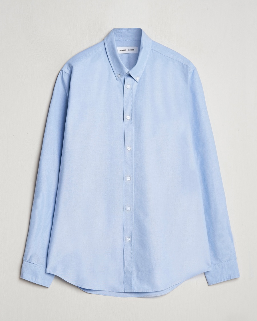 Samsøe Samsøe Saliam Oxford Shirt Oxford Blue – Azul