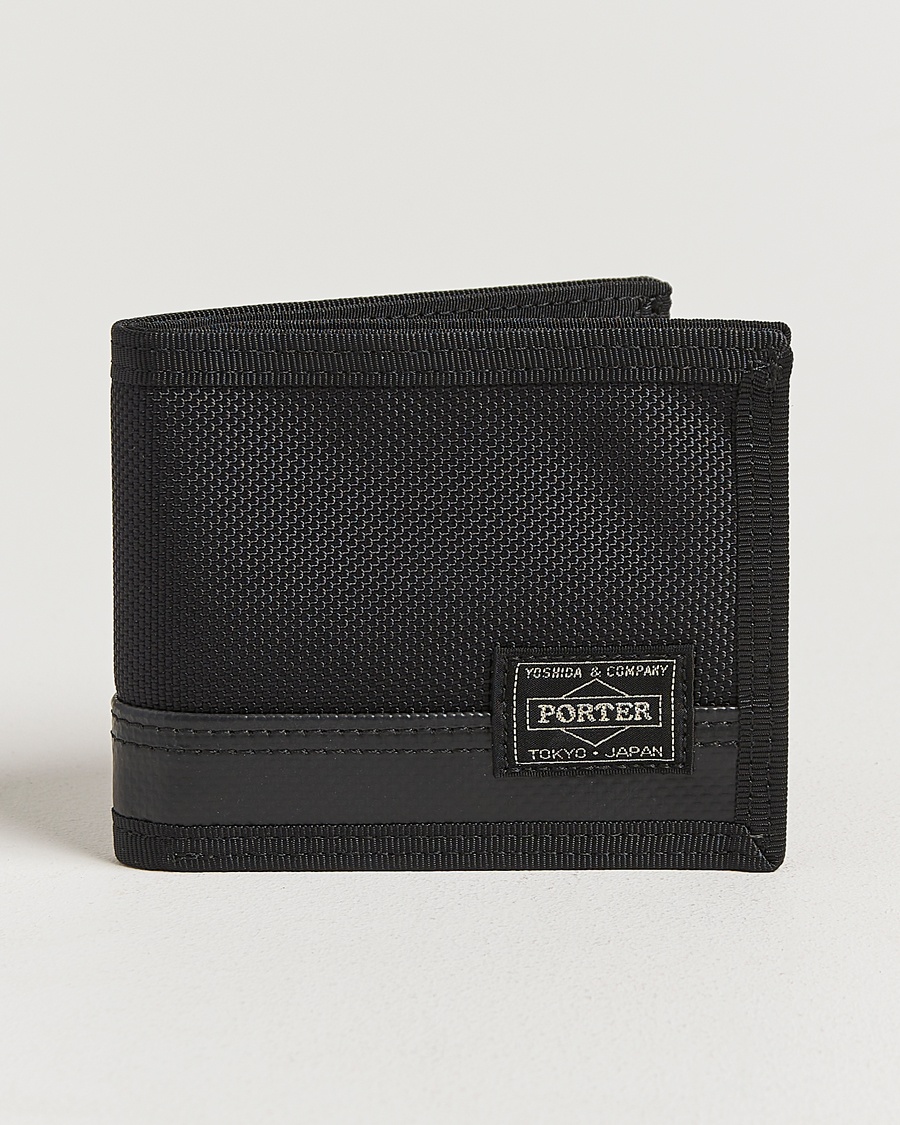 Porter-Yoshida & Co. Heat Wallet Black – Negro