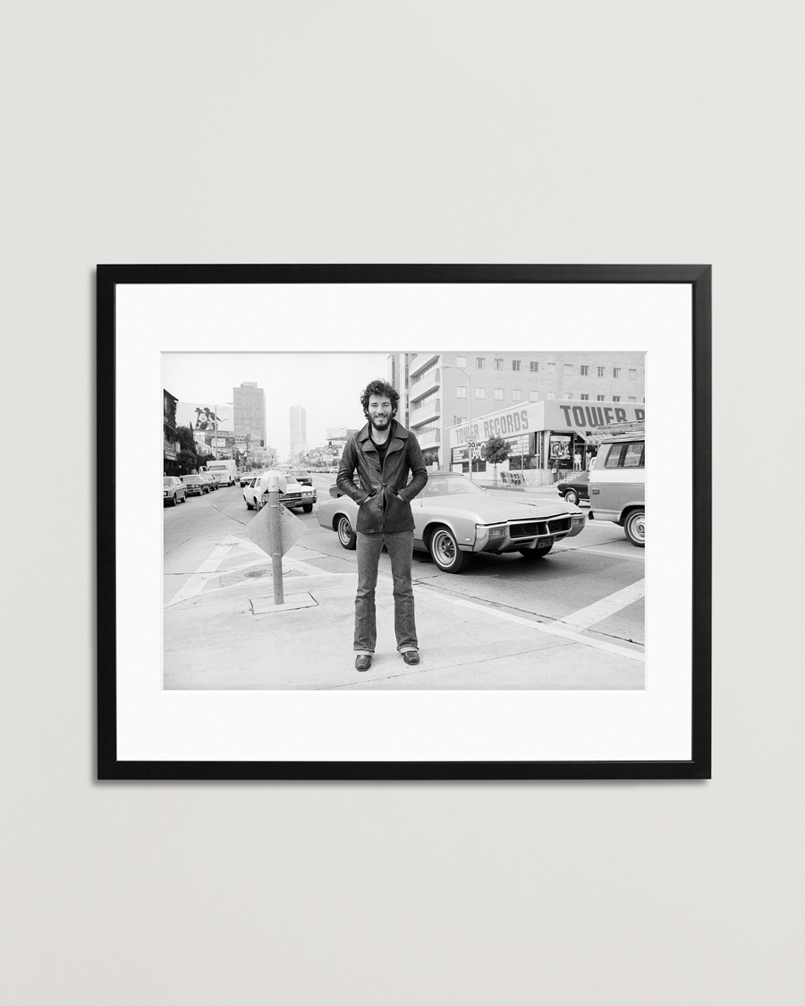 Sonic Editions Framed Bruce Springsteen on Sunset Strip – Negro