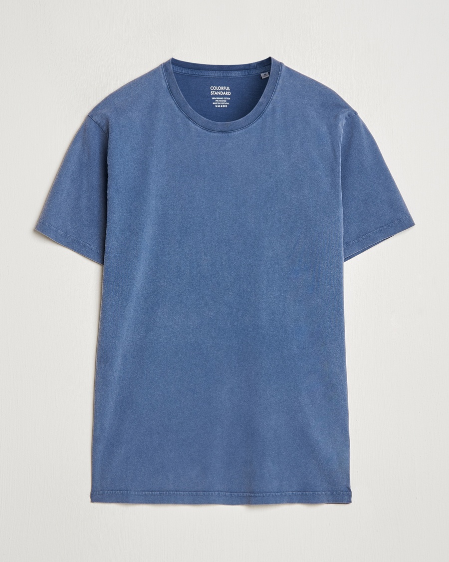 Colorful Standard Classic Organic T-Shirt Neptune Blue – Azul