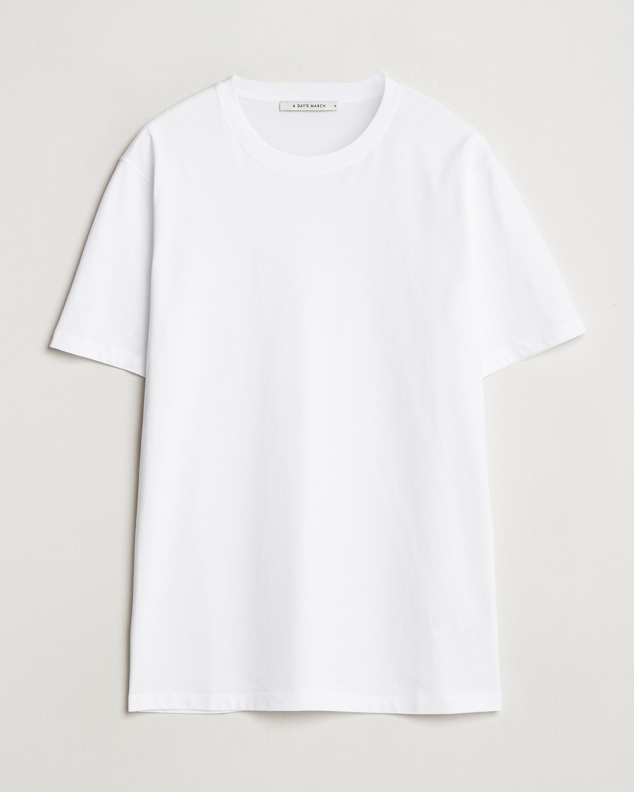A Day's March Midweight T-Shirt White – Blanco