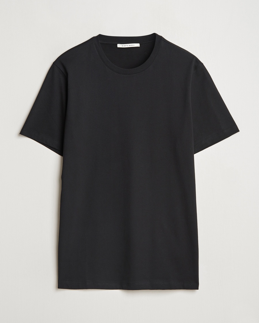A Day's March Midweight T-Shirt Black – Negro