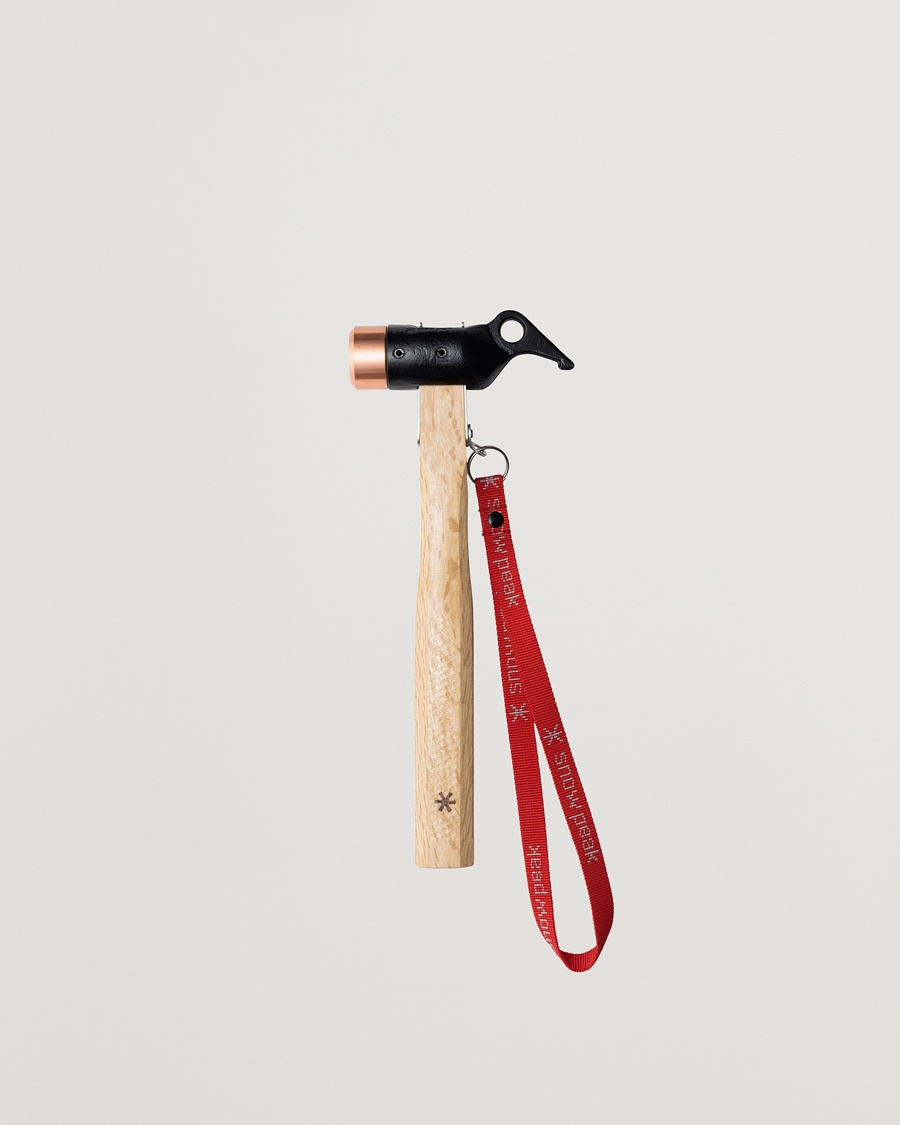 Snow Peak Copper Head Peg Hammer Steel – Negro