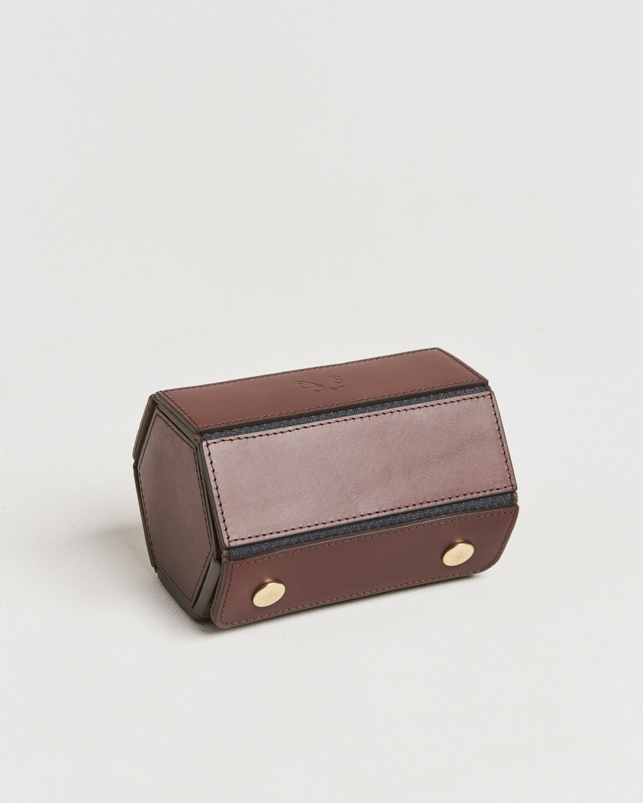 Bennett Winch Double Watch Roll Brown – Marrón