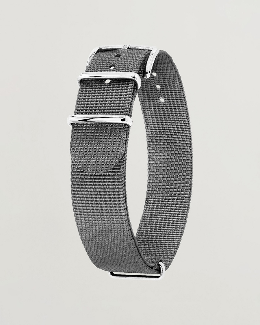 HIRSCH Rush Recycle Nato Watch Strap Grey – Gris