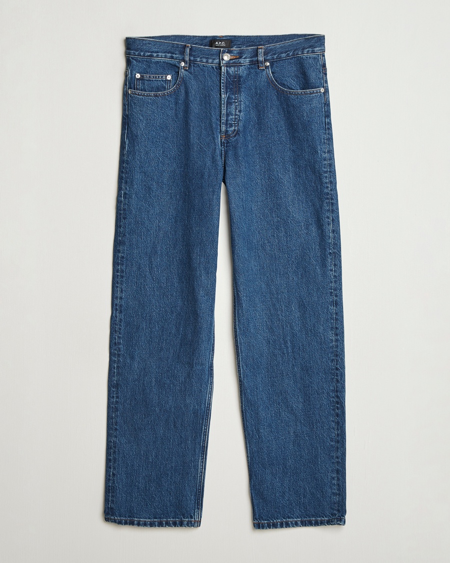 A.P.C. Fairfax Jeans Washed Indigo – Azul