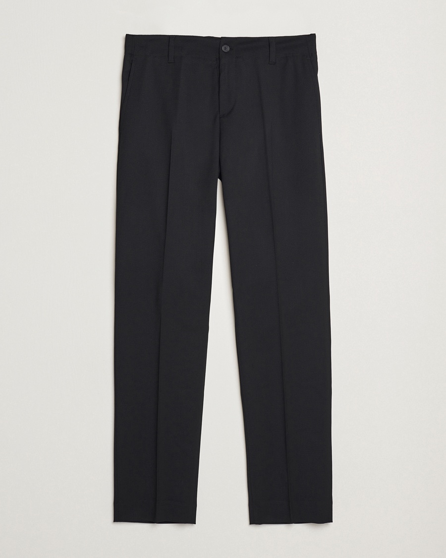Filippa K Troy Tailored Drawstring Trousers Black – Negro