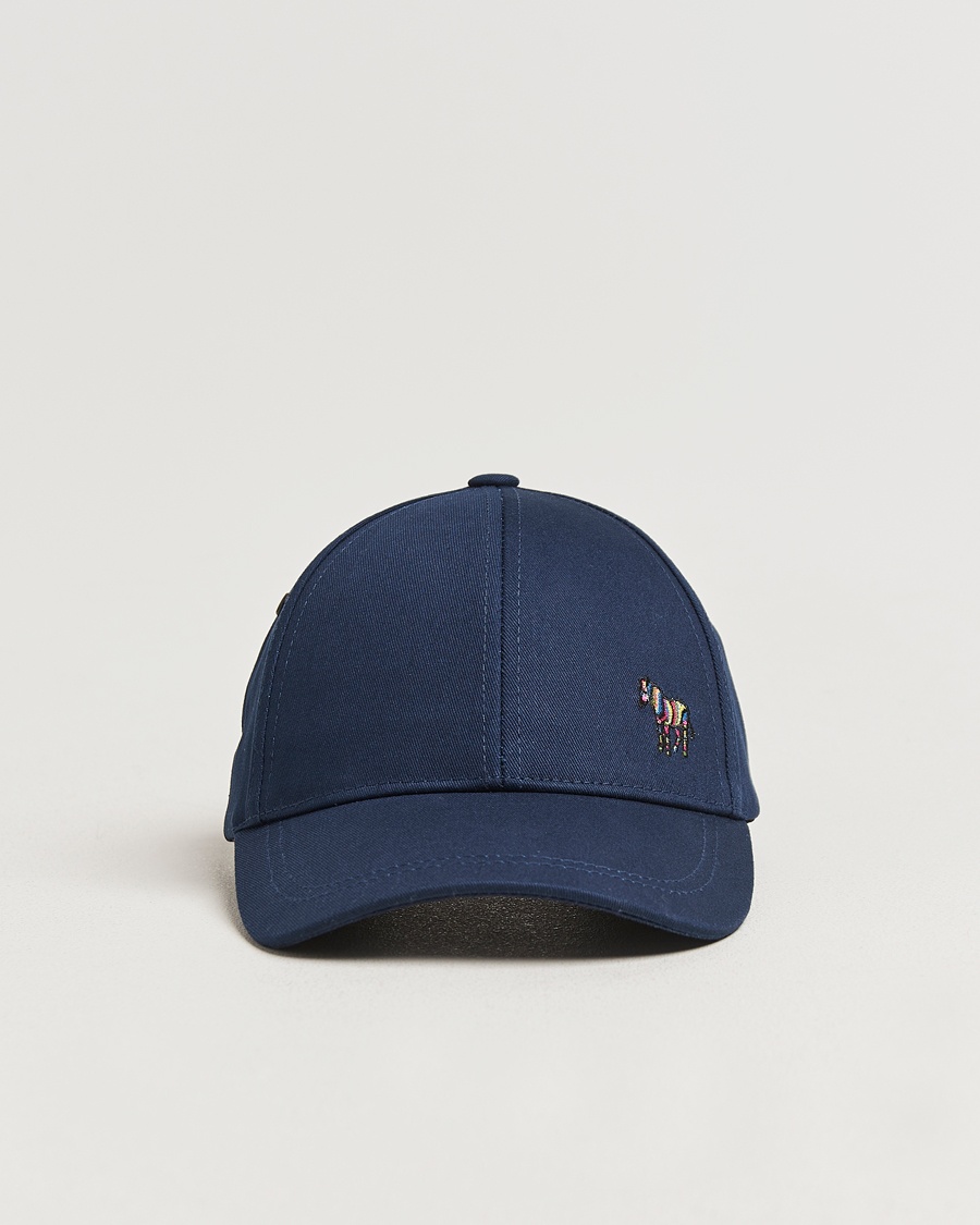 PS Paul Smith Baseball Zebra Cap Navy – Azul