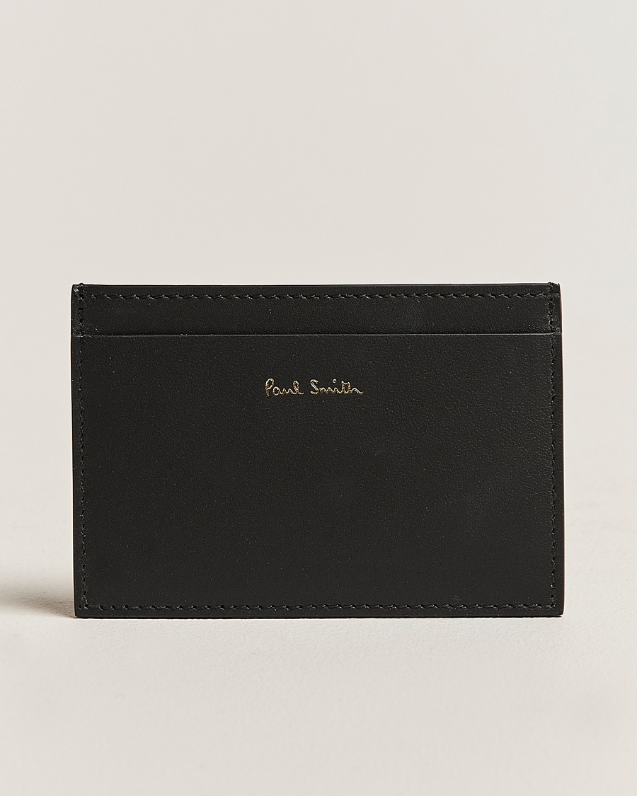 Paul Smith Paul SmithSignature Stripe Card HolderBlack – Negro
