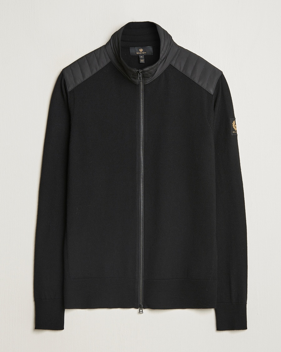 Belstaff Kelby Zip Cardigan Black – Negro
