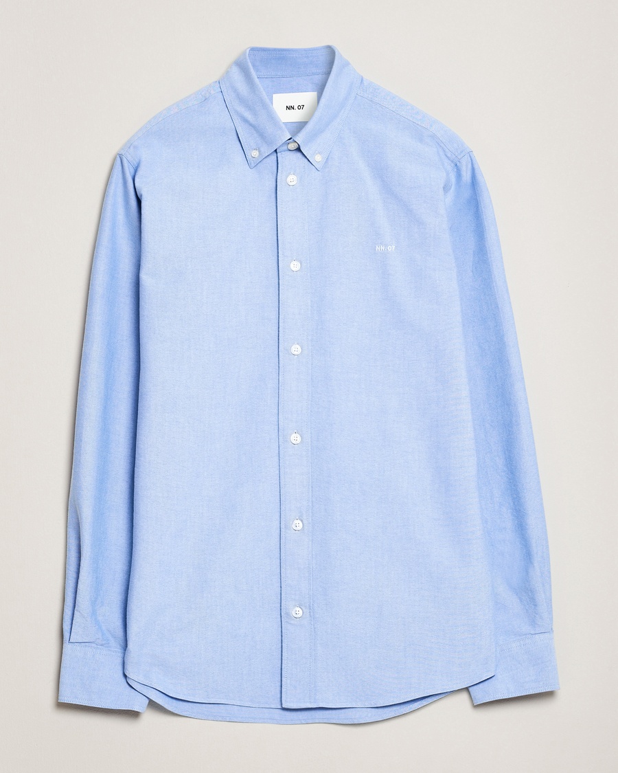 NN07 Colby Oxford Shirt Light Blue – Azul