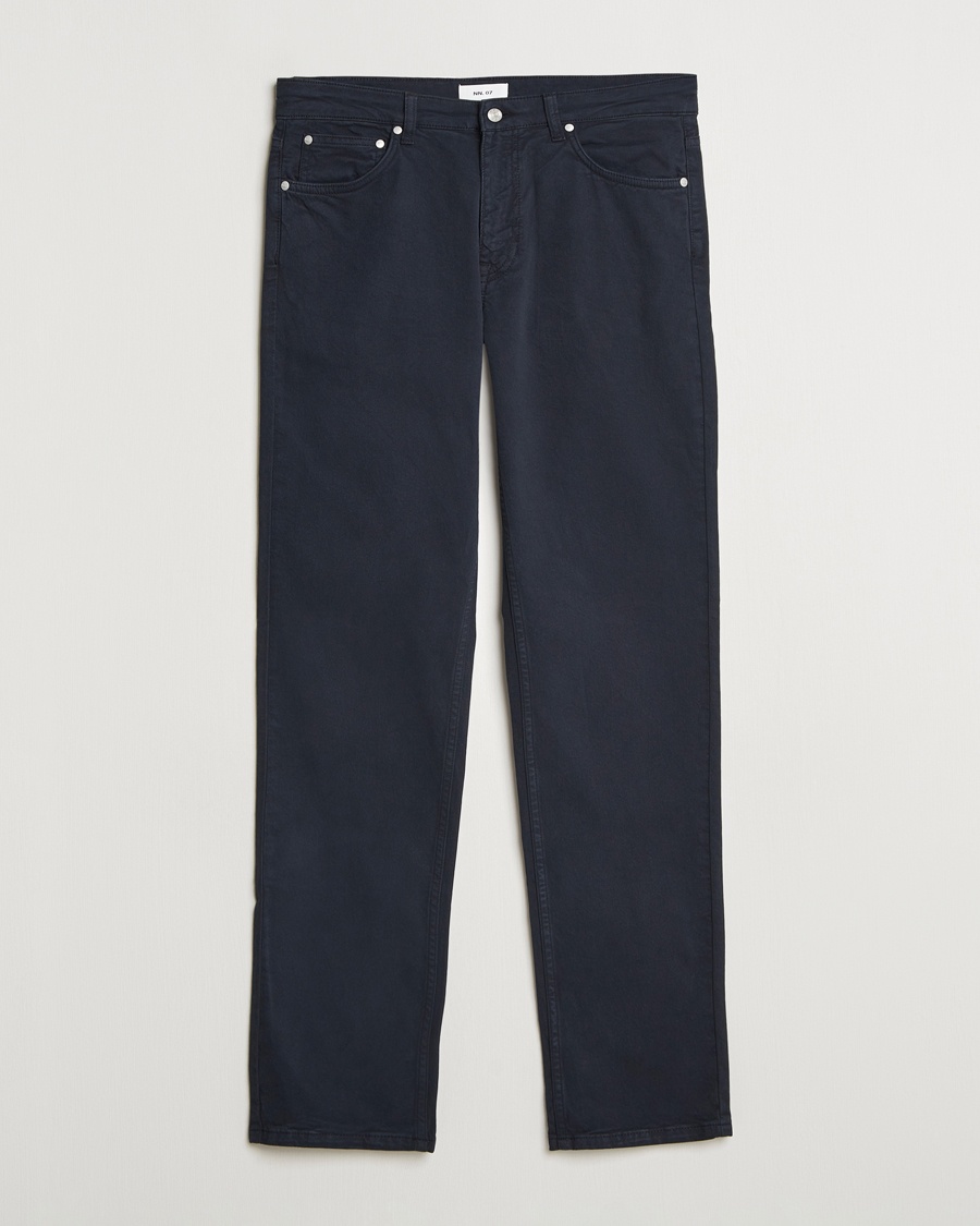 NN07 Tony 5-Pocket Pants Navy Blue – Azul