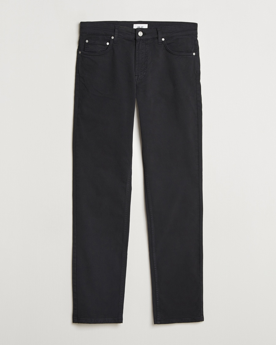 NN07 Tony 5-Pocket Pants Black – Negro