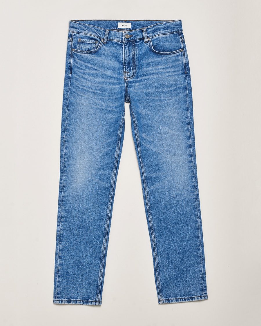 NN07 Tony Slim Fit Stretch Jeans Light Blue – Azul