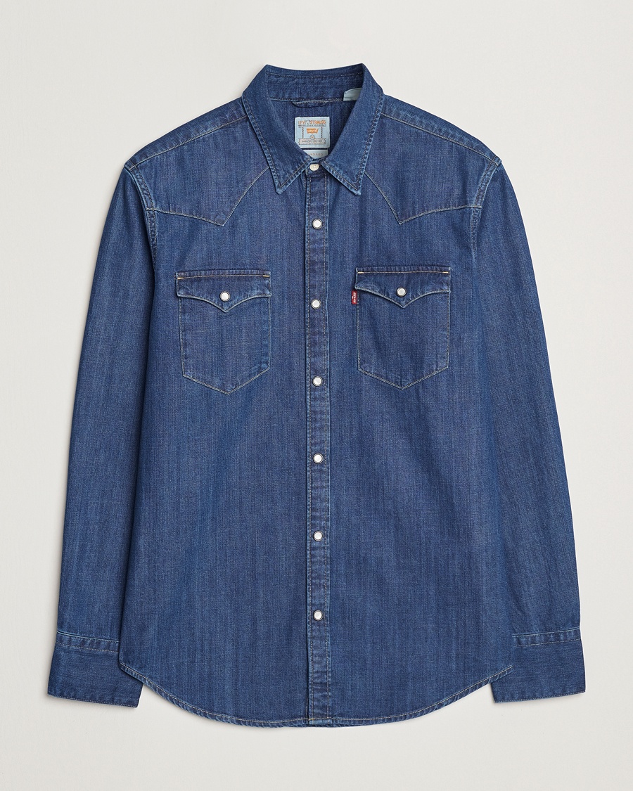 Levi's Barstow Western Standard Shirt Medium Blue – Azul