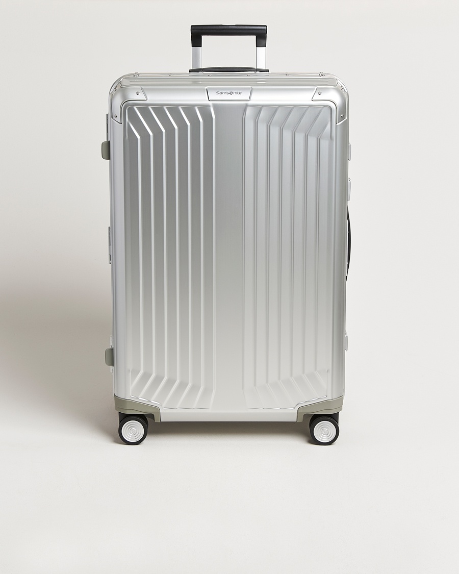 Samsonite Lite-Box Alu Spinner Check-In Aluminium – Plata