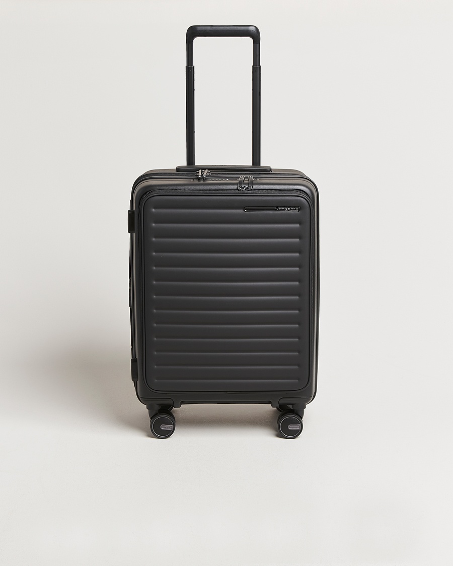 Samsonite Restackd Spinner Easy Access Carry-On Black – Negro