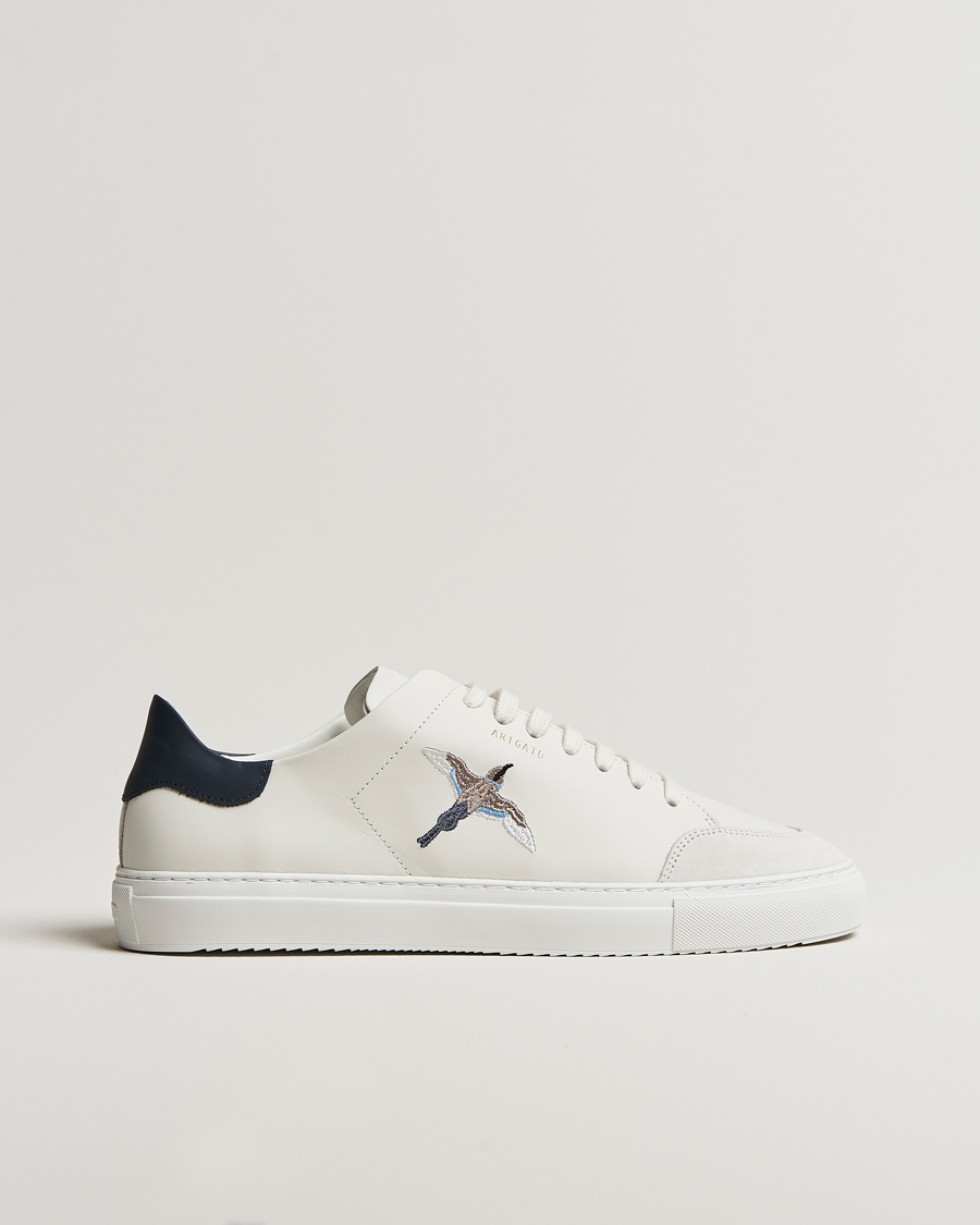Axel Arigato Clean 90 Bee Bird Sneaker White/Dark Blue – Blanco