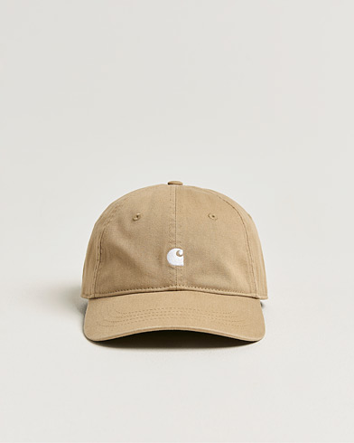 Carhartt WIP Madison Logo Cap Leather – Beige
